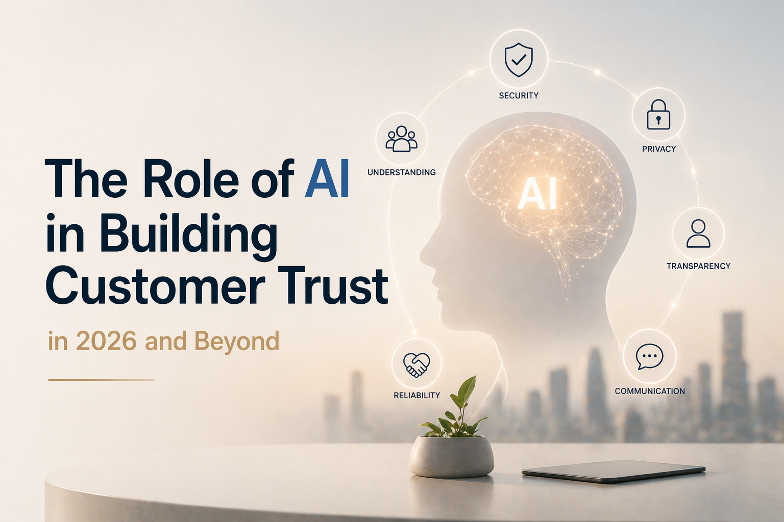 The Role of AI in Building Customer Trust in 2026 and Beyond